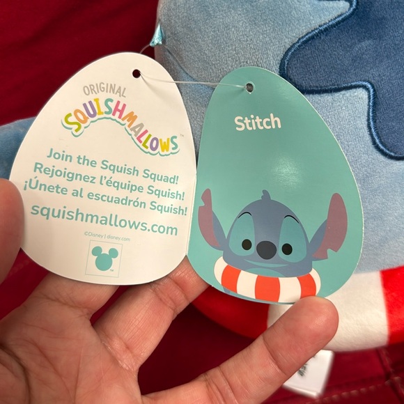 Disney Stitch  Squishmallows Floatie Plush Toy - Picture 5 of 5
